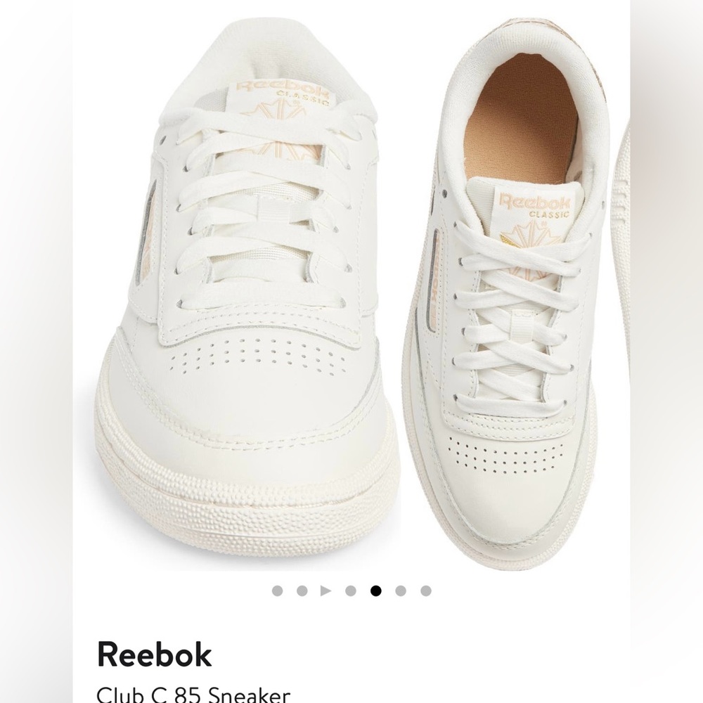 Reebok Club C 85 sneaker. Worn a few times. Good condition. Size 8.